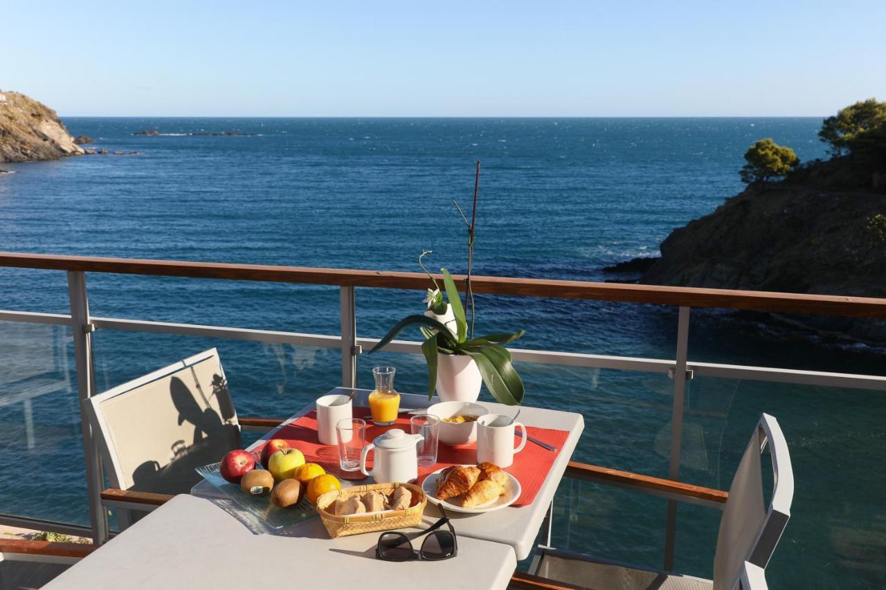 Hotel La Vigie - Face à la mer Cerbère Eksteriør bilde