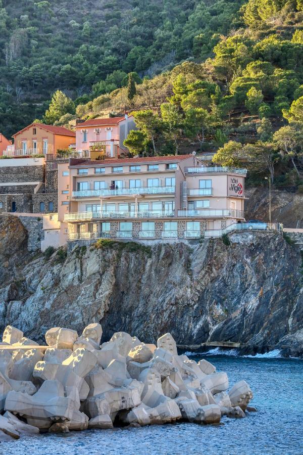 Hotel La Vigie - Face à la mer Cerbère Eksteriør bilde