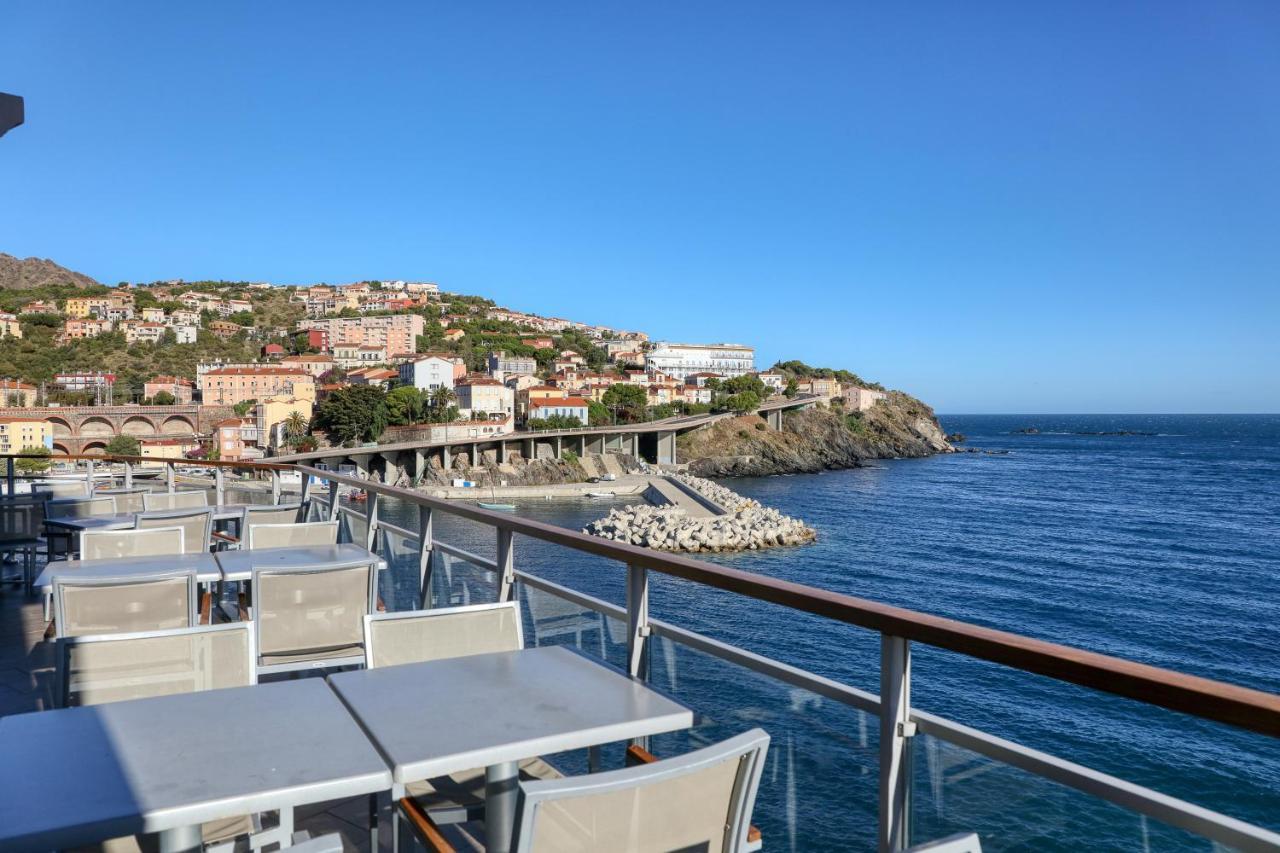 Hotel La Vigie - Face à la mer Cerbère Eksteriør bilde