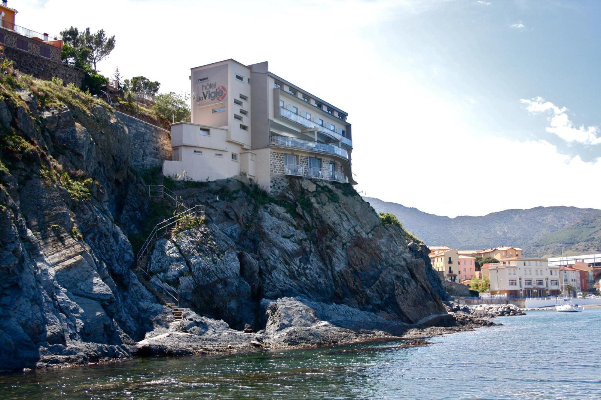 Hotel La Vigie - Face à la mer Cerbère Eksteriør bilde